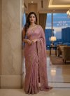 Ktd 2068 Fandy Chiffon With Emberodery Work Saree